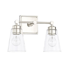 Load image into Gallery viewer, Capital Lighting 121821PN-432 Two Light Vanity
