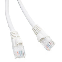 ACCL, 5ft, White RJ45 CAT6 Ethernet Patch Cable, UTP, Snagless/Molded Boot