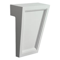 Fypon KP6TF Recessed (for use with FLT159) Keystone, Factory Primed-Ready for Paint