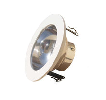 Load image into Gallery viewer, 4 Inches Clear Lens Shower Trim for Low Voltage Recessed Light-White Fit Halo/Juno
