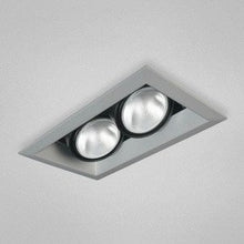 Load image into Gallery viewer, Eurofase TE132-0N 2-Light PAR30 Recessed Mutiple Strip Trim, Platinum
