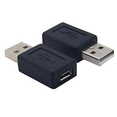 FASEN USB Standard Type A 2.0 Male to Micro USB Female Adapter