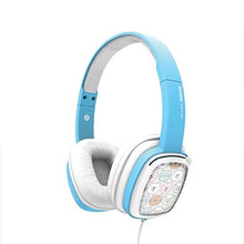Load image into Gallery viewer, Iriver Character Stereo Headphone for Kids KIZOO_IKH-100, Children Headphones Kids Headphones Children&#39;s Headphones, Protection of Children&#39;s Hearing (Blue)
