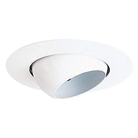 Juno Lighting Group 19-WH Mini Eyeball Recessed Trim, 25 Watt, 4-Inch, White