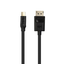 Load image into Gallery viewer, Cable Matters Mini DisplayPort to DisplayPort Cable (Mini DP to DP) in Black 3 Feet - Thunderbolt and Thunderbolt 2 Port Compatible
