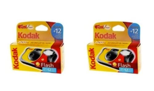 KODAK Fun Flash Disposable Camera39Exposures Pack of 2