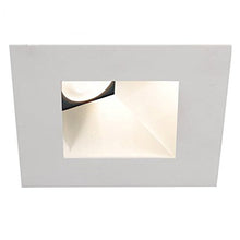 Load image into Gallery viewer, WAC Lighting HR3LEDT918PF835WT Tesla PRO 3.5&quot; LED Square 30-45 Degree Adjustable Trim with Light Engine 3500K Flood Beam, (80+ CRI), White
