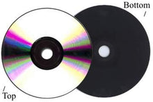 Load image into Gallery viewer, Silver/BLACK 52X 80-Min CD-R&#39;s (Shiny-Silver Top, BLACK Bottom) 100-Pak (2 x 50-Pak)
