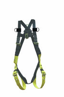 Elk River Universal Full Body Harness with Tongue Buckles and Fall Indicator, 1 Steel D-Rings, Polyester/Nylon, Fits Sizes Medium to 2X-Large