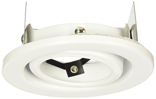 Wac Lighting Hr 837 Wt Recessed Low Voltage Trim Mini Round  Adjustment,White