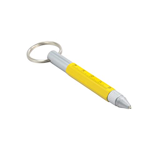 BoxWave Capacitive Builder Keychain - Brilliant Yellow, Smart Gadget for Smartphones and Tablets