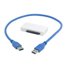 Load image into Gallery viewer, USB 3.0 to SATA 22 Pin Adapter for PC Laptop 2.5&quot; 3.5 inch HDD Hard Disk Drive With Cable
