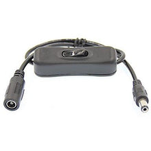 Load image into Gallery viewer, FASEN Universal DC 5V / 12V 5.5 x 2.1mm Male to Female Power Extension Cable / Band Switch

