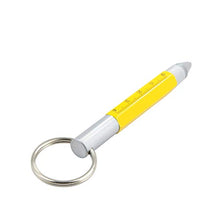 Load image into Gallery viewer, BoxWave Capacitive Builder Keychain - Brilliant Yellow, Smart Gadget for Smartphones and Tablets
