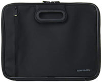 ELECOM Zero Shock Protective Sleeve, Water-Resistance up to 13.3 inch Laptop with The Carry Handle/Black/ZSB-IBNH13BK