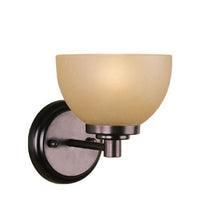 Load image into Gallery viewer, Woodbridge Lighting 50066-CDV AJO Bathroom Sconce, 6-1/2-Inch by 8-Inch by 8-1/2-Inch, Cordovan
