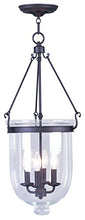 Load image into Gallery viewer, Livex Lighting 5065-07 Jefferson 4-Light Hanging Lantern, Bronze
