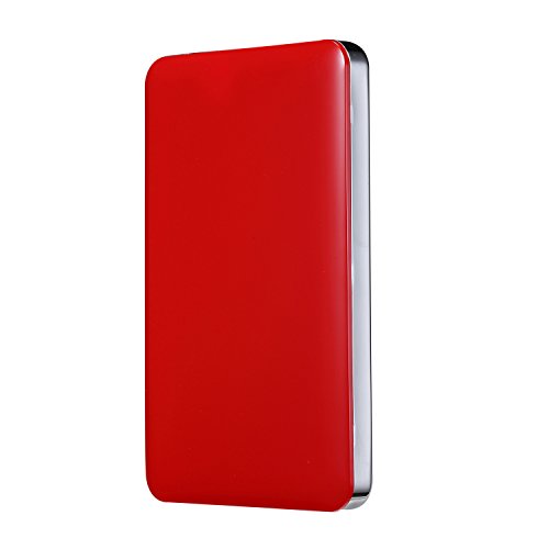 BIPRA U3 2.5 inch USB 3.0 NTFS Portable External Hard Drive - Red (60GB)
