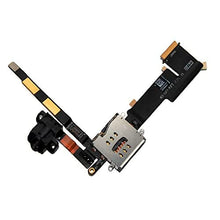 Load image into Gallery viewer, ePartSolution Replacement Part for iPad 2 A1396 A1397 3G Ver. Audio Jack Headphone Jack Flex Cable Ribbon Black USA
