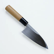 Load image into Gallery viewer, &quot;HONMAMON&quot; Deba Knife 120mm For Left Hander made of Shirogami Steel
