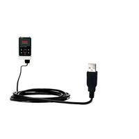 Gomadic Classic Straight USB Cable for The Kodak Playfull Ze2 with Power Hot Sync and Charge Capabilities - Uses TipExchange Technology