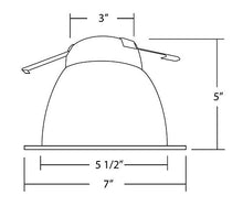 Load image into Gallery viewer, NICOR Lighting 6 inch Specular Cone Trim (17518CL)
