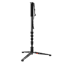 Load image into Gallery viewer, Acebil Carbon Fiber Monopod Kit, with Floor Spreader, S9 Carrying Case
