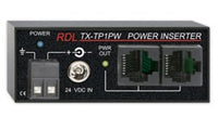 Radio Design Labs RDL TX-TP1PW Power Inserter-Twisted Pair-1 Set of outputs-Signal Loop
