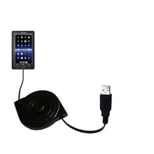 Load image into Gallery viewer, compact and retractable USB Power Port Ready charge cable designed for the Polaroid PMID4300 and uses TipExchange

