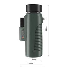 Load image into Gallery viewer, 8x32 Monocular Waterproof Telescope Compatible with Mobile Phones Great for Outdoor Hiking Sightseeing Easy to Carry
