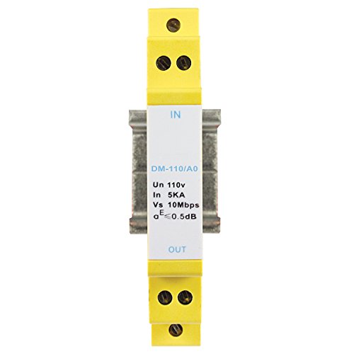 ASI ASIDM110-A0 Surge Protection Device, 110 VAC, 2-Wire, 2-Stage GDT-Varistor Protection, Pluggable Module