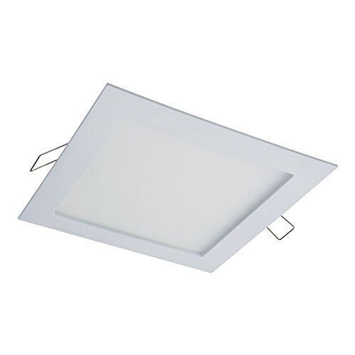 HALO SMD6S6950WHDM SMD-DM Lens Square Integrated LED Surface Mount Recessed Downlight Trim, 3000K (No Can Needed), 6.4