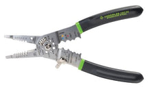 Load image into Gallery viewer, Greenlee Hand Tools Stainless Steel 7.5&quot; Wire Stripper/Cutter/Crimper (1927 Ss), 8 18 Awg, Black
