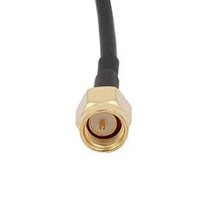 Load image into Gallery viewer, Aexit 2pcs RG174 Distribution electrical Antenna WiFi Pigtail Cable SMA Male to Male Connector 9 Meters Long
