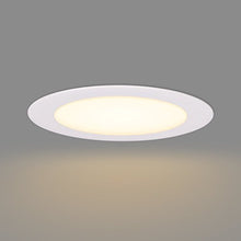 Load image into Gallery viewer, GetInLight Slim Dimmable 4 Inch LED Recessed Lighting, Round Ceiling Panel, Junction Box Included, 4000K(Bright White), 9W(45W Equivalent), 600lm, White Finished, cETLus Listed, IN-0303-2-WH-40
