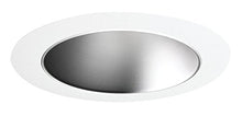 Load image into Gallery viewer, Juno Lighting 447HZ-WH 4-Inch Adjustable Cone Recessed Trim, Haze with White Trim
