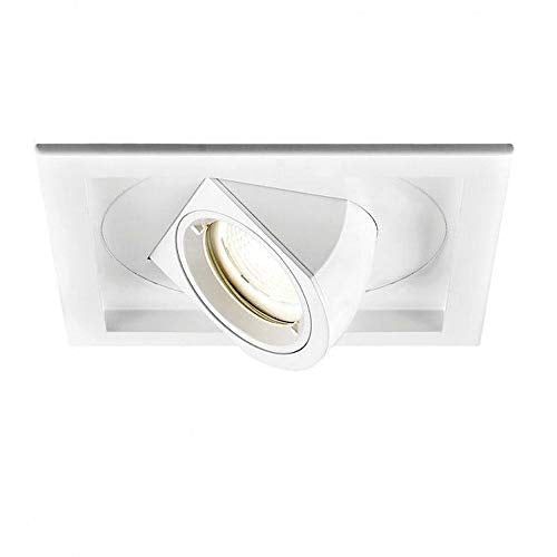 WAC Lighting MT-5LD125TL-S40-WT Invisible Trim for 1 Light Tesla LED Multiple Spot, 4000K