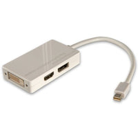 Lindy Mini DisplayPort to HDMI/DVI/DisplayPort Adapter (41049)