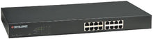 Load image into Gallery viewer, Intellinet 16-Port 10/100 Fast Ethernet Rackmount PoE Switch (503631), Black
