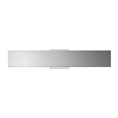 Eurofase 30144-019 Expo Aluminum Linear Back Lit LED Wall Sconce, 1-Light 12 Watt, 4