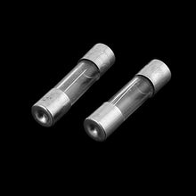 Load image into Gallery viewer, Aexit 100Pcs 5mm Distribution electrical x 20mm 250V 6A Fast Blow Design Cylindrical Shape Tubes Glass Fuse
