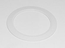 Load image into Gallery viewer, 5 Pack-White Light Trim Ring Recessed Can 6&quot; Inch Over Size Oversized Lighting Fixture
