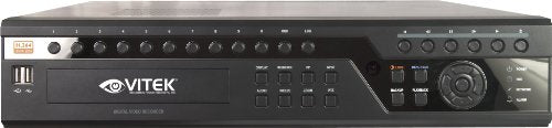 Vitek VT-CX1680/6T 16 Channel Premium H.264 Real Time D1 Digital Video Recorder (Black)