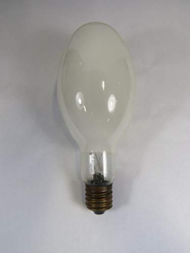 GE HR400DX33 Mercury Vapor Lamp, 400 W, Mercury Vapor Lamp, E39 Mogul Lamp Base, ED37 Shape, 22600 Lumens
