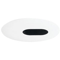 Juno Lighting 445-WH 4-Inch Slot Aperture Recessed Trim, White