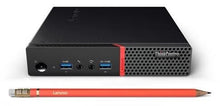 Load image into Gallery viewer, 2017 Lenovo ThinkCentre M700 Desktop PC (Tiny), Quad Core Intel Core i5-6400 2.7 GHz, 4GB DDR4 RAM, 128GB SSD, Windows 10, USB Mouse &amp; Keyboard (Black)
