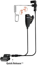 Load image into Gallery viewer, Tactical Ear Gadgets Cougar 2-Wire Surveillance Earpiece EP4023QR for Motorola XTS1500 XTS2000 XTS2500 XTS3000 XTS5000 Radio
