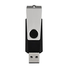 Load image into Gallery viewer, TOPESEL 10 Pack 2GB USB 2.0 Flash Drives Memory Stick Swivel Bulk USB Thumb Drive, Black
