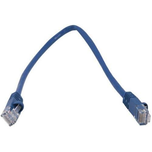 Link Depot C5M-1-BUB Cat5e Network Cable, 1ft, Blue