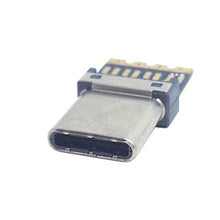 Load image into Gallery viewer, FASEN DIY 24pin USB 3.1 Type C USB-C Male Plug Connector SMT type with PC Board
